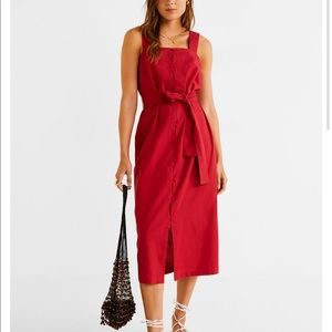 NWT Mango Linen Dress